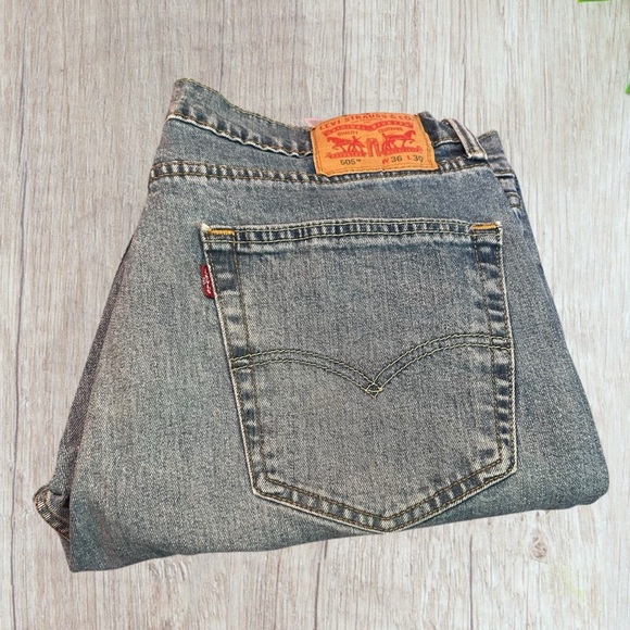 Levi's Other - Mens LEVI STRAUSS & Co. 505 Denim Jeans 36/30 Blue EUC